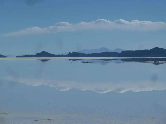 Uyuni Salt Flats in Bolivia