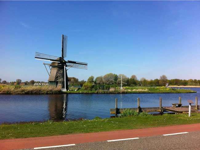 Windmill In Holland